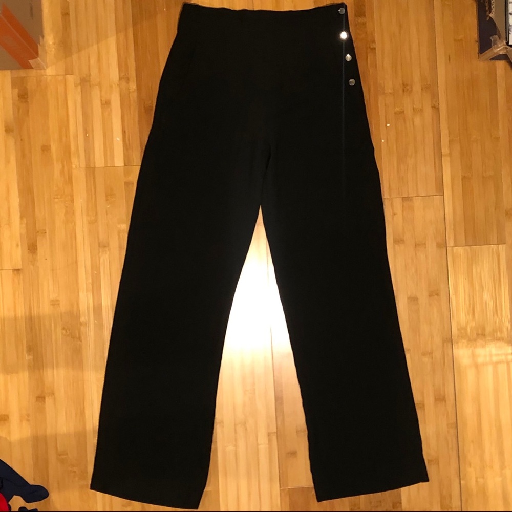 ❌SOLD❌ High waisted wide leg culottes pants S